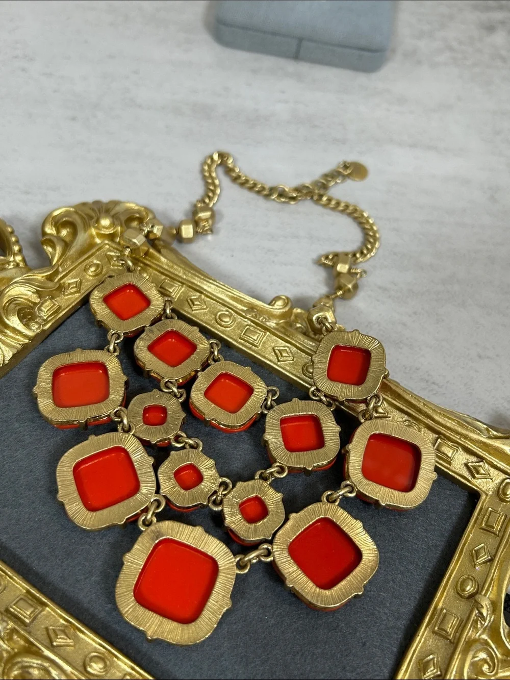 Stella & Dot vibrant reddish